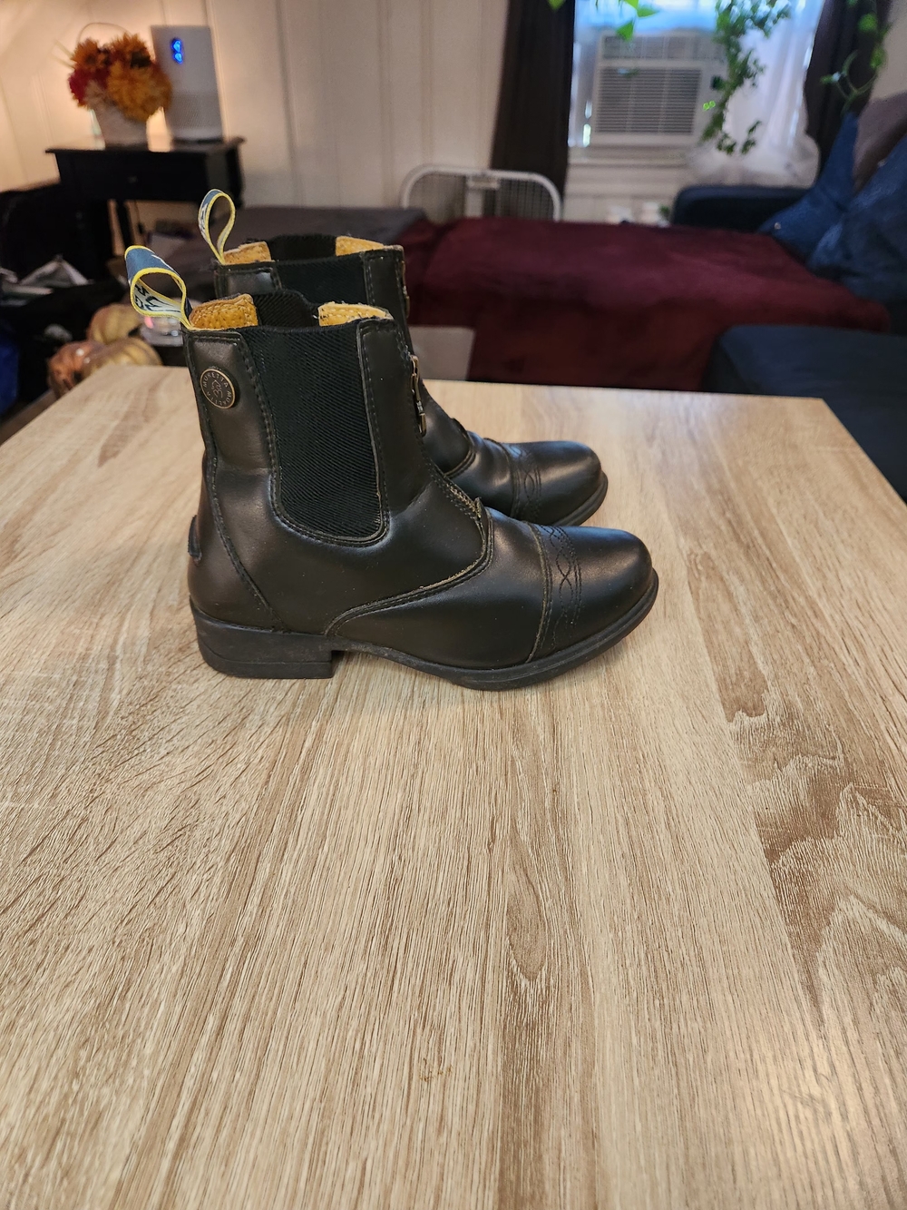 Shires Moretta Clio Paddock Black Boots 9963BLK Size 1